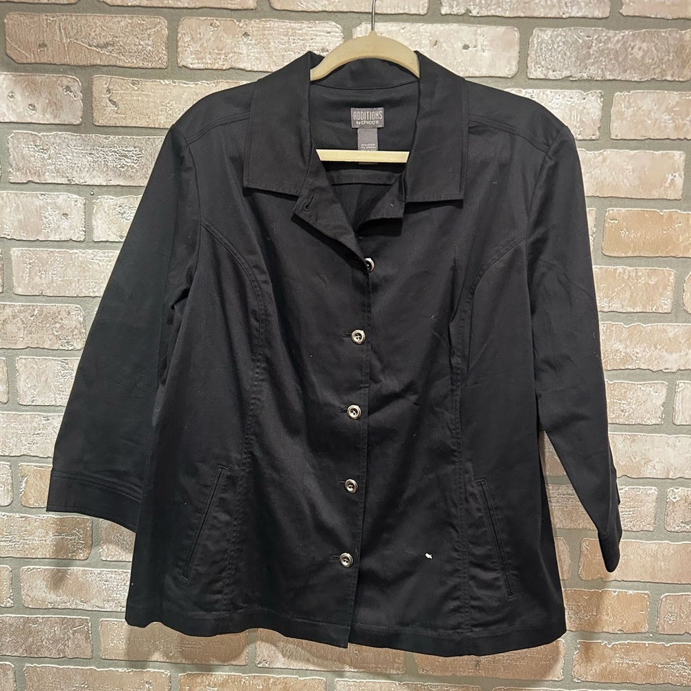 Chicos - Black - Button Down - Jacket - image 1